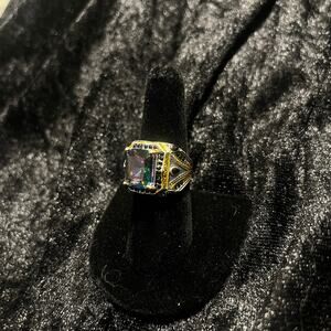 Multi color gem Ring